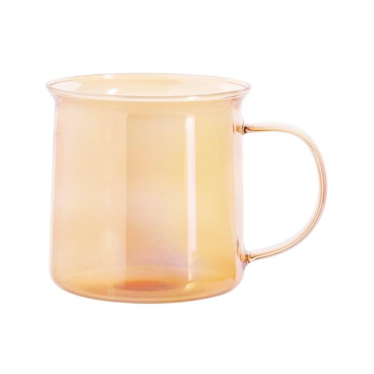 Mainstays Amber Camp Glass Mug, 18 oz at Walmart
