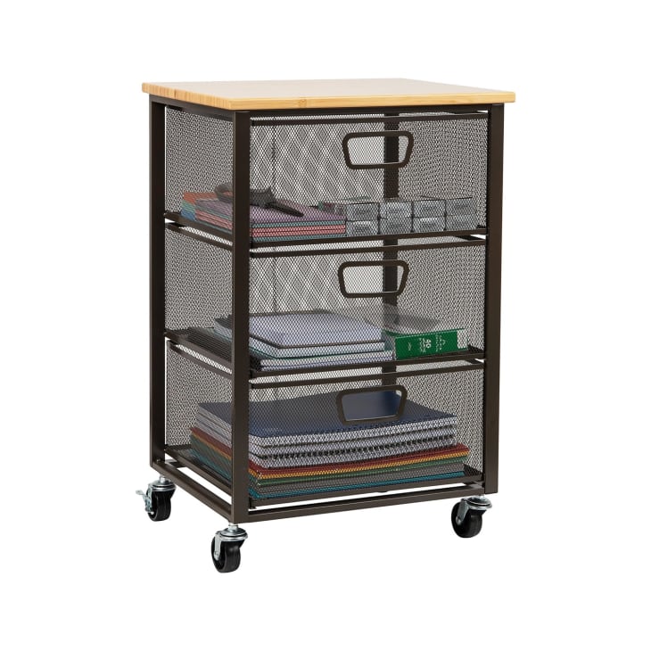 Mind Reader Cart with Drawers at Amazon
