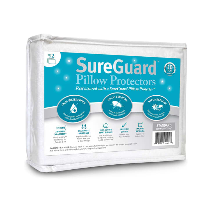 Product Image: Set of 2 Standard Size SureGuard Pillow Protectors
