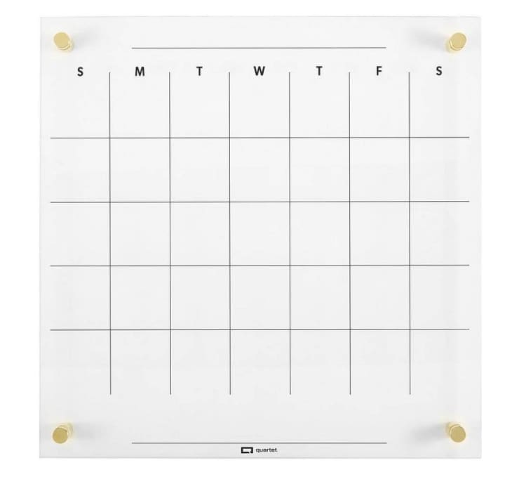 Quartet 14" x 14" Glass Dry-Erase Calendar Board at Target