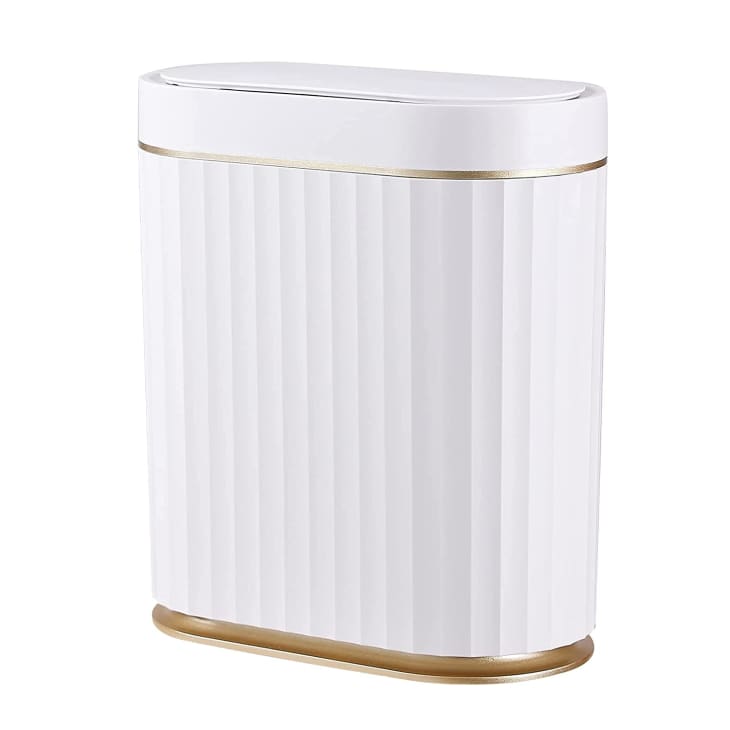ELPHECO Bathroom Trash Can with Lid Automatic Garbage Can at Amazon