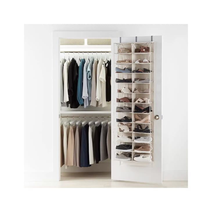 24-Pocket Over the Door Shoe Organizer at The Container Store