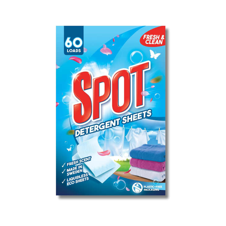 Spot Eco-Friendly Laundry Detergent Sheets at Amazon