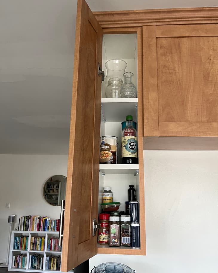 See How an Organizer Revamped My Cluttered Kitchen Cabinets | Apartment ...