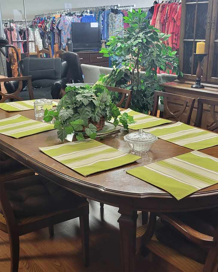 My Mom Uses Orange Glo to Make Thrift Furniture Look New Apartment