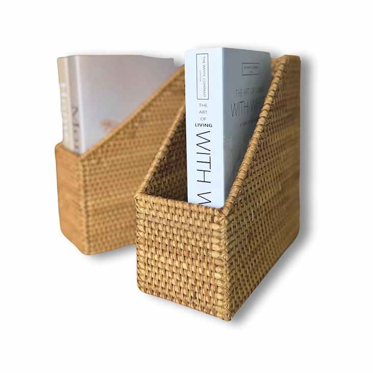 IKEA Is Discontinuing the TRUMMIS Handmade Rattan Magazine Holder ...