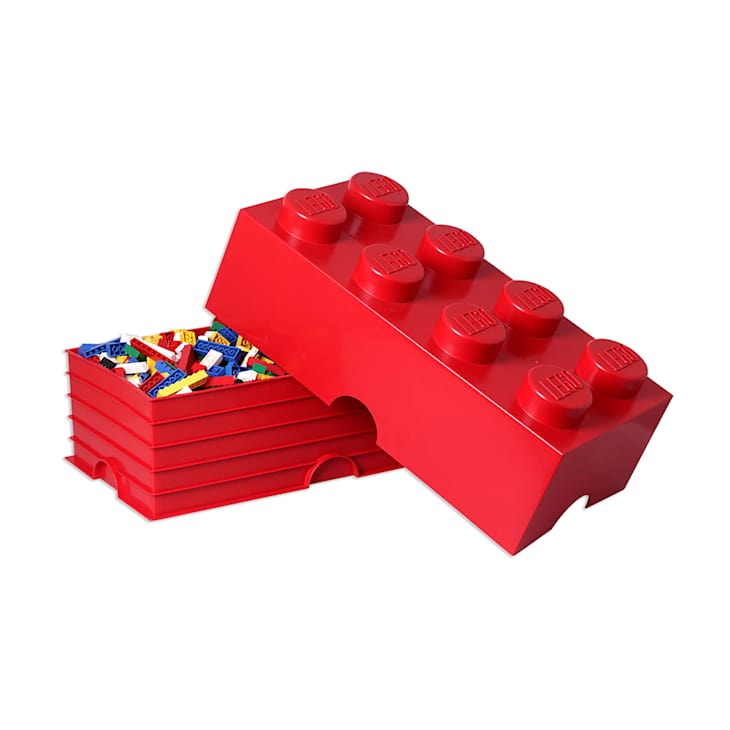 The LEGO Stackable Storage Brick Is A Cool Storage Gem | Apartment Therapy