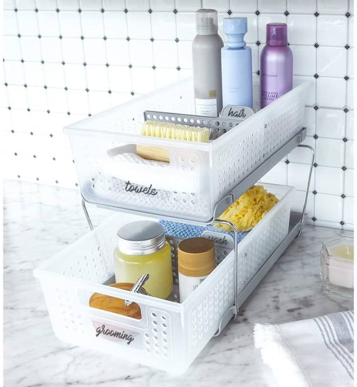 The 9 Highest Rated Bathroom Organizers On Amazon Apartment Therapy