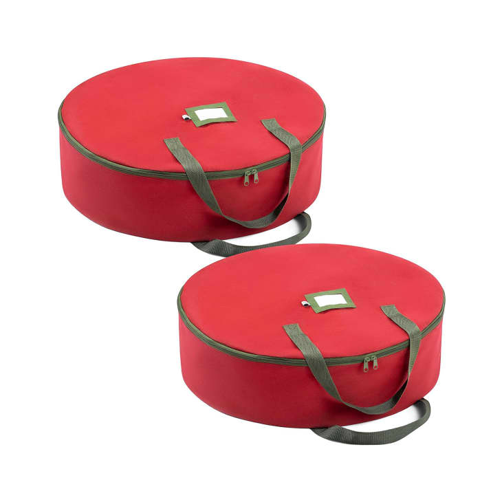 ZOBER Christmas Wreath Storage Container (2-Pack) at Amazon