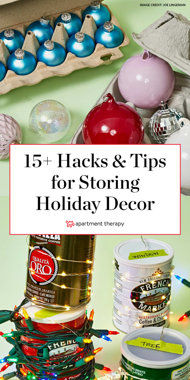 The Best Tips Products For Storing Christmas Decorations Apartment Therapy