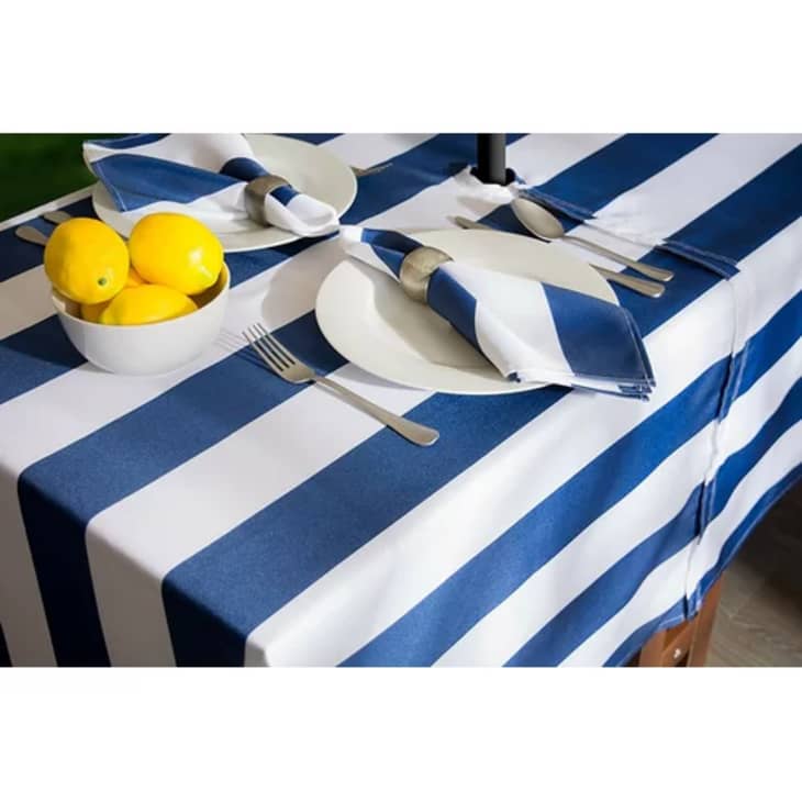 Stylish Indoor And Outdoor Tablecloths For Summer Apartment Therapy