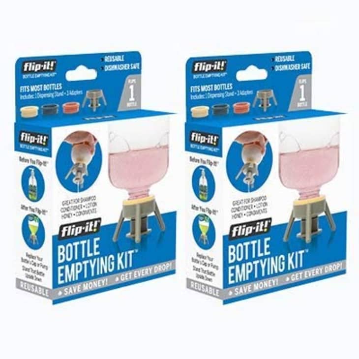 Flip-It! Bottle Emptying Kit (2-Pack) at Amazon