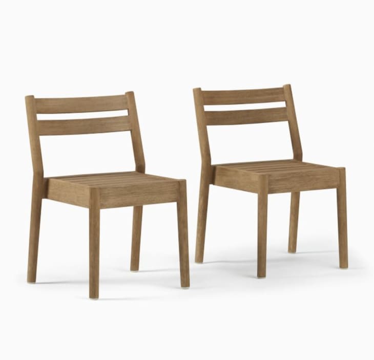 Hargrove Outdoor Stacking Chair (Set of 2) at West Elm