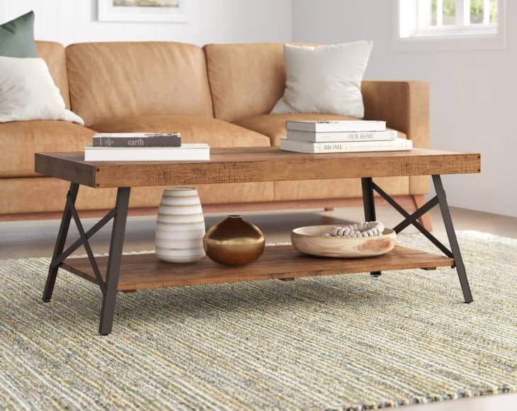 Product Image: Natural Pine Brown Laguna Coffee Table with Storage