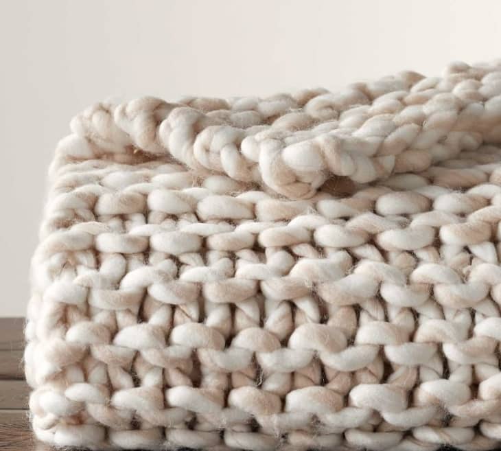 ugg chunky knit throw blanket