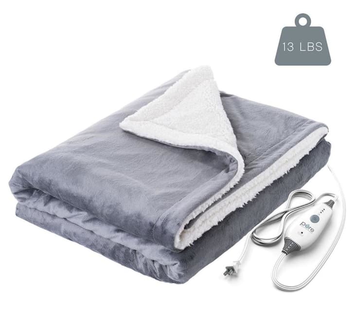 Pure Enrichment WeightedWarmth 2-in-1 Heated Weighted Blanket at Amazon