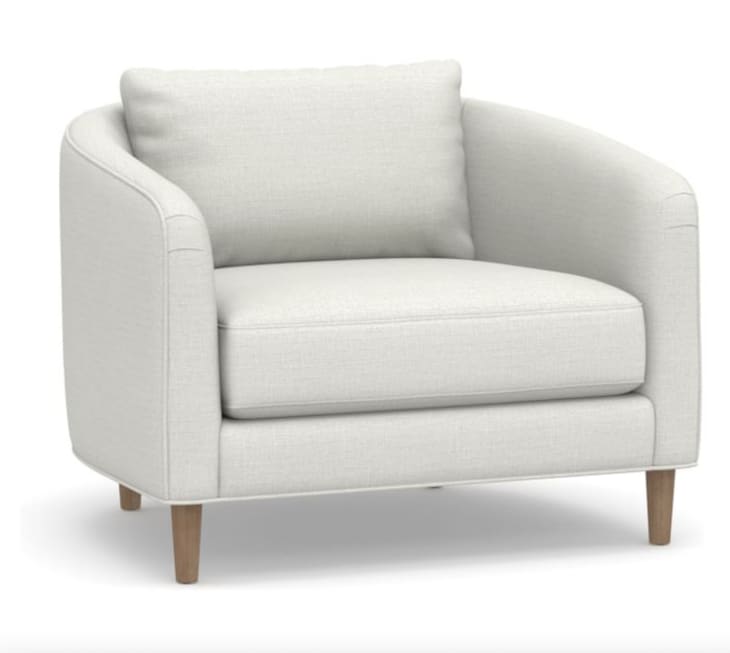 Remmy Upholstered Armchair at Pottery Barn