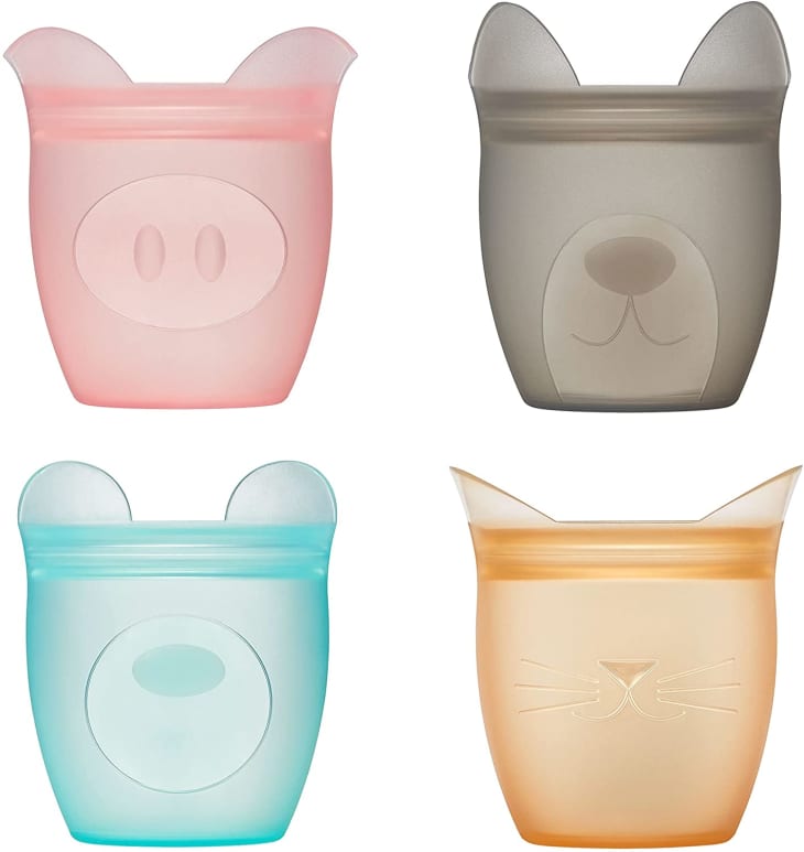 Product Image: Zip Top 4-Ounce Reusable Snack Containers (Set of 4)
