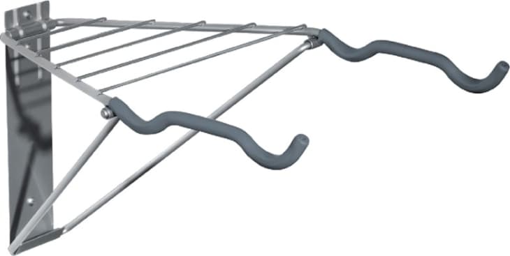 wall mounted bike rack for two bikes