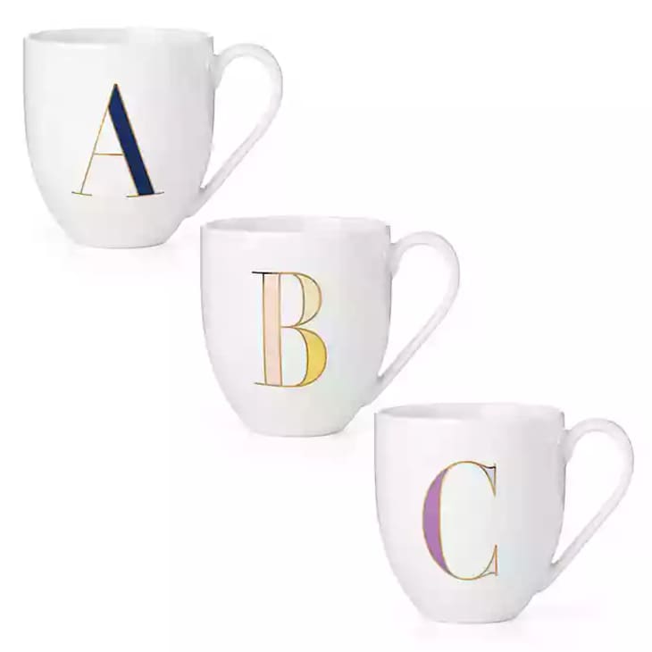 7 Best Monogram Coffee Mugs Apartment Therapy