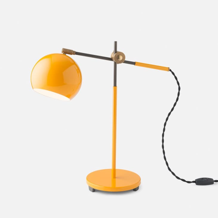 orange task lamp