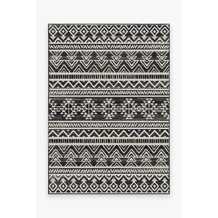 Product Image: Linear Aztec Black Rug