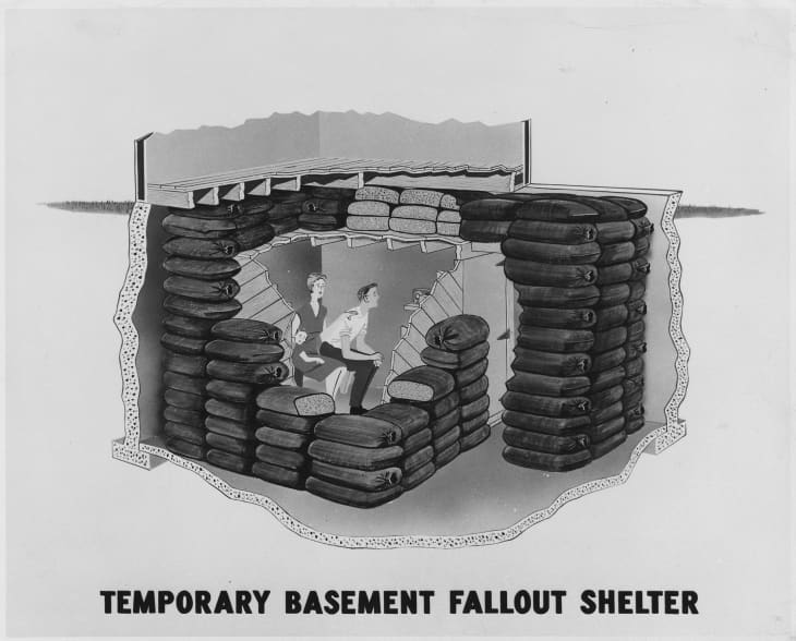 fallout shelter basement illustration