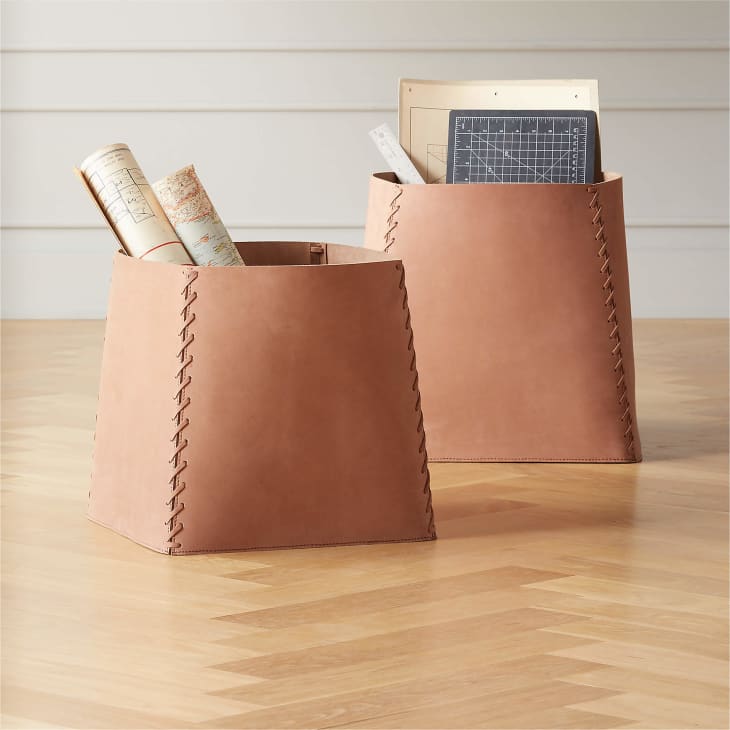 Product Image: Rica Leather Baskets