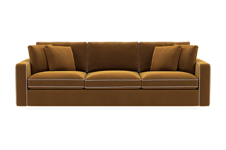 James 3-Seat Sofa with Contrast Piping at Interior Define