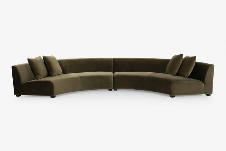 Saban 2-Piece Curved Sectional Sofa at Lulu and Georgia