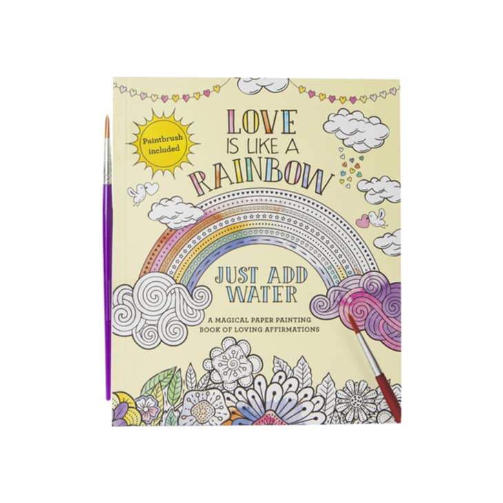 Love is Like a Rainbow Magic Paper Painting Book at Five Below