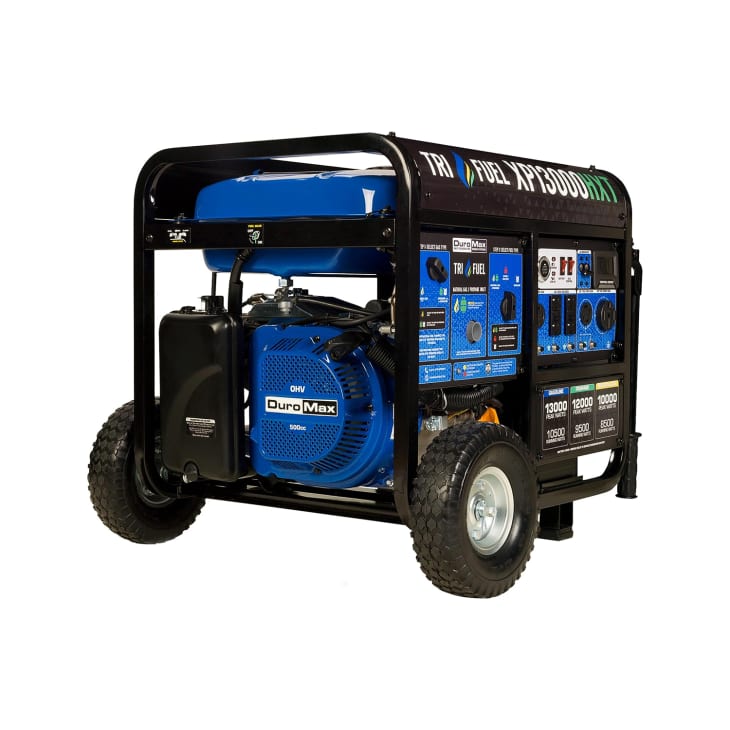 Product Image: DuroMax 13,000-Watt Tri-Fuel Portable Generator