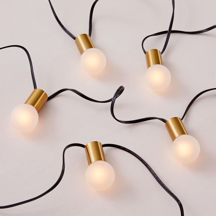 Simple String Lights at West Elm