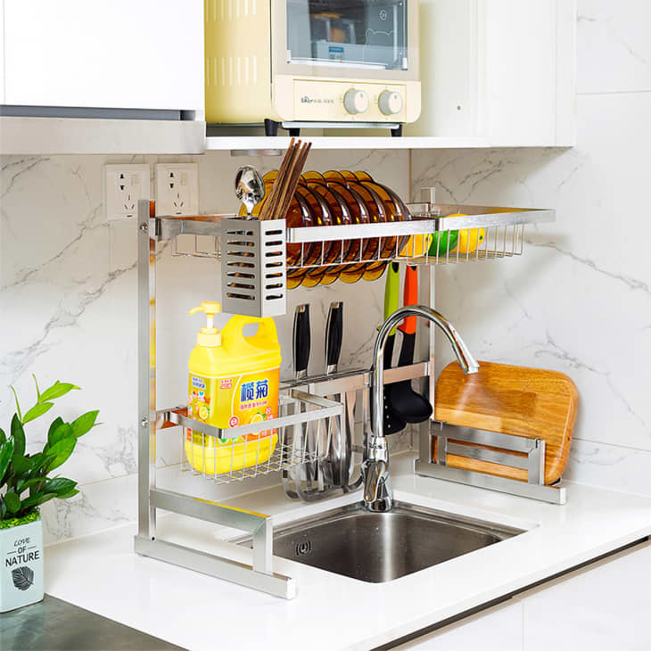 Over the Kitchen Sink Storage Ideas