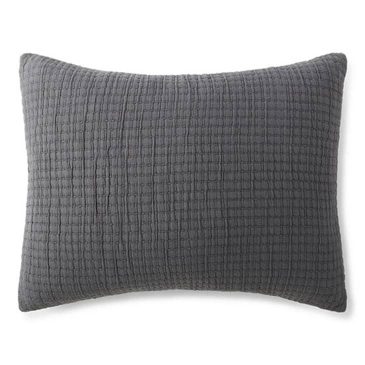 Shirred  Gray Sham from JCP's Linden Street