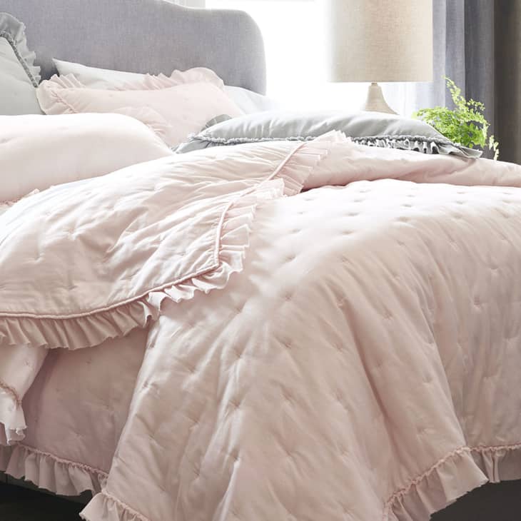Pink Ruffled Quilt from JCP's Linden Street