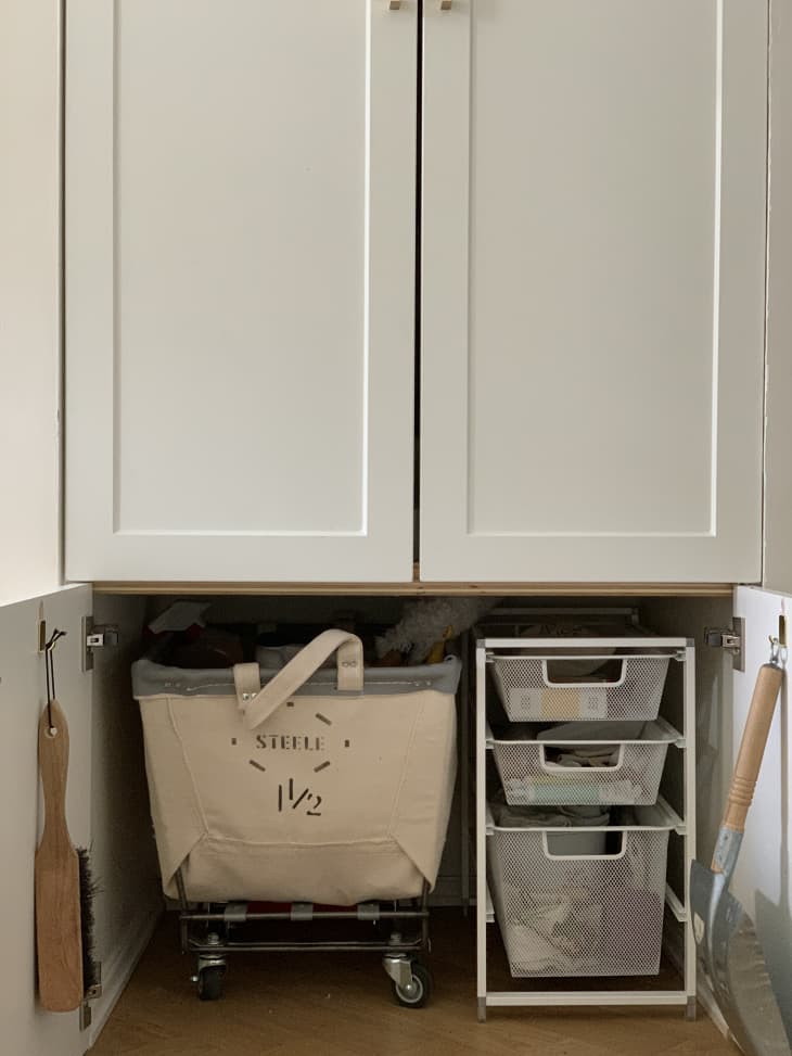Organized pantry cabinet
