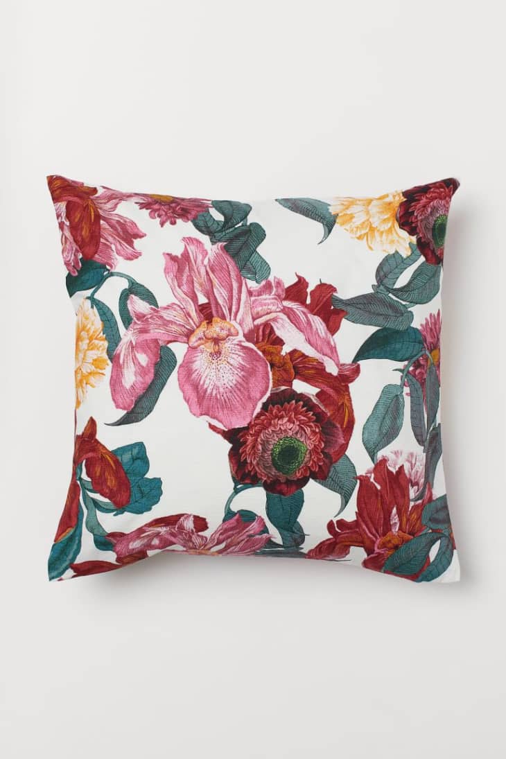 Floral pillow from H&amp;M Home