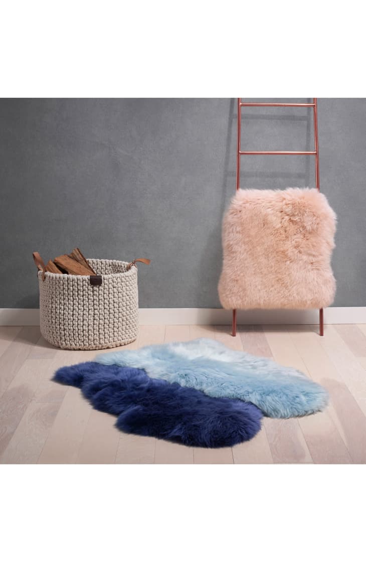 Colored sheepskin rugs from Ugg