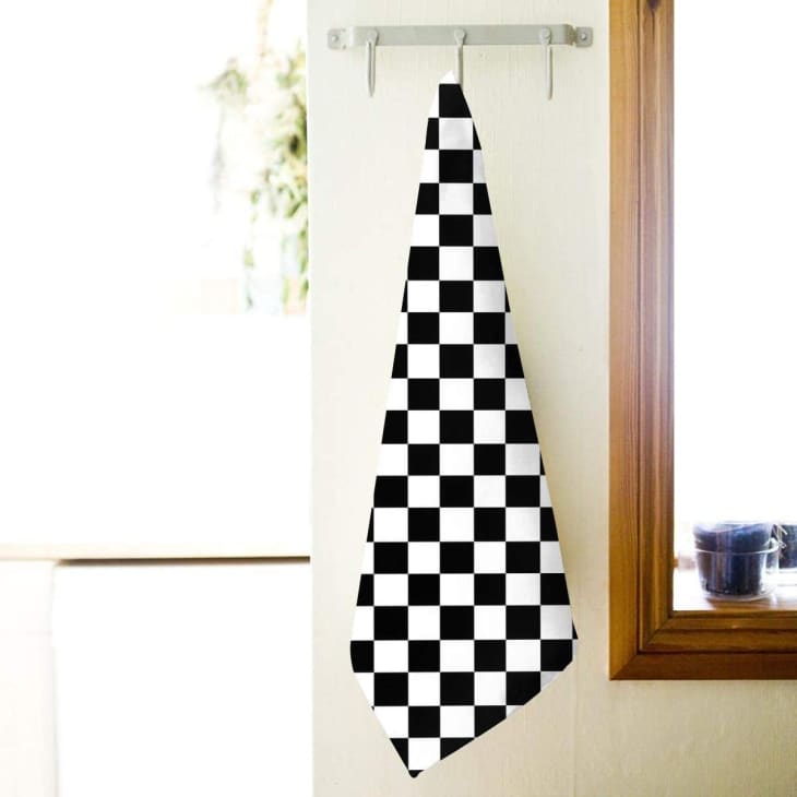 Checkerboard towel