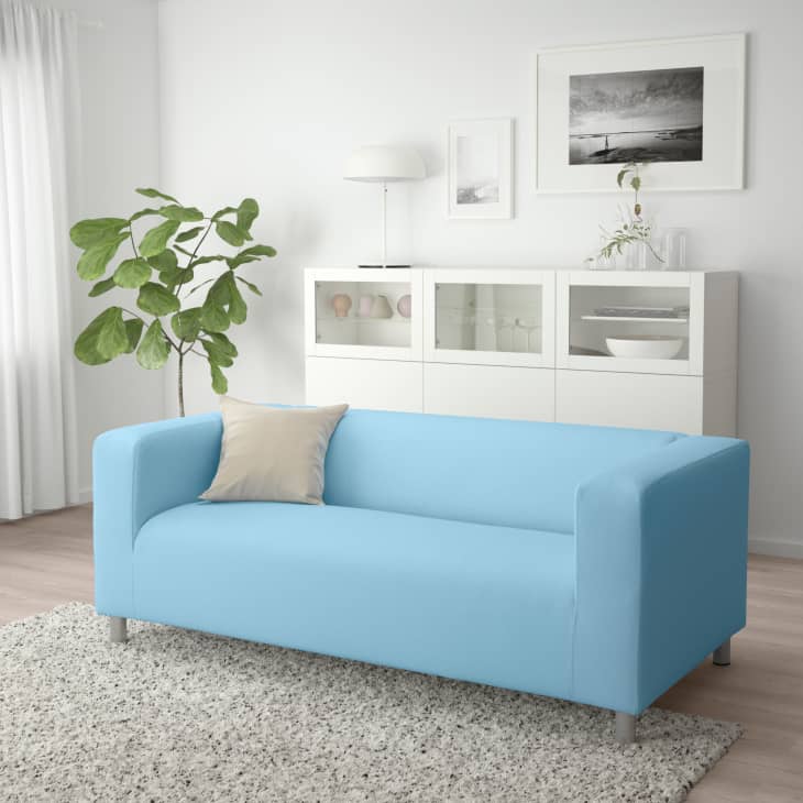 IKEA Klippan sofa in blue