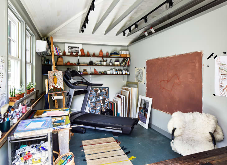 Ballard + Mensua Architecture home office in a garage