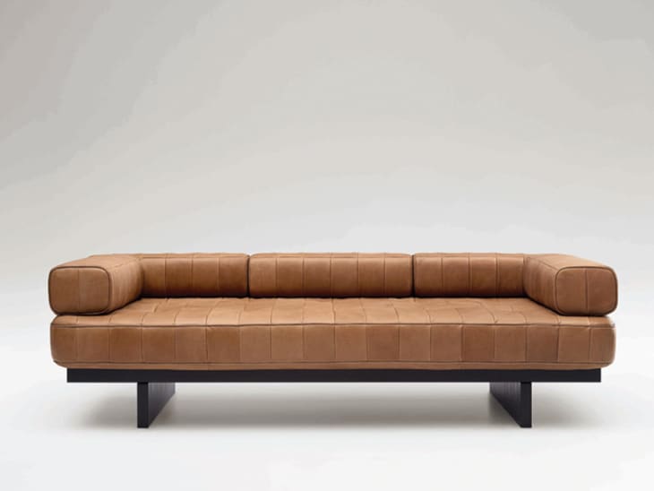 De Sede sofa in caramel leather