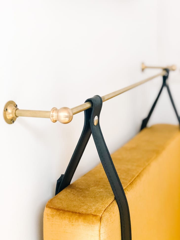 Anthony Rodriguez's Towel Bar Hack for a Banquette