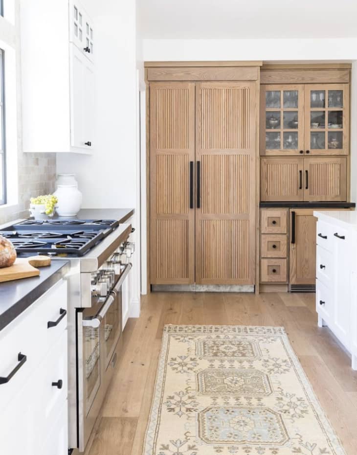 Lindye Galloway Kitchen with reeded cabinetry