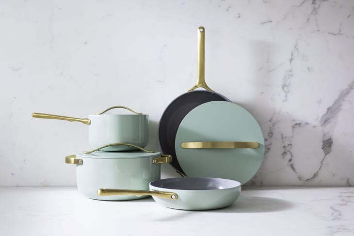 Product Image: Caraway Cookware Set in Limited Edition Silt Green