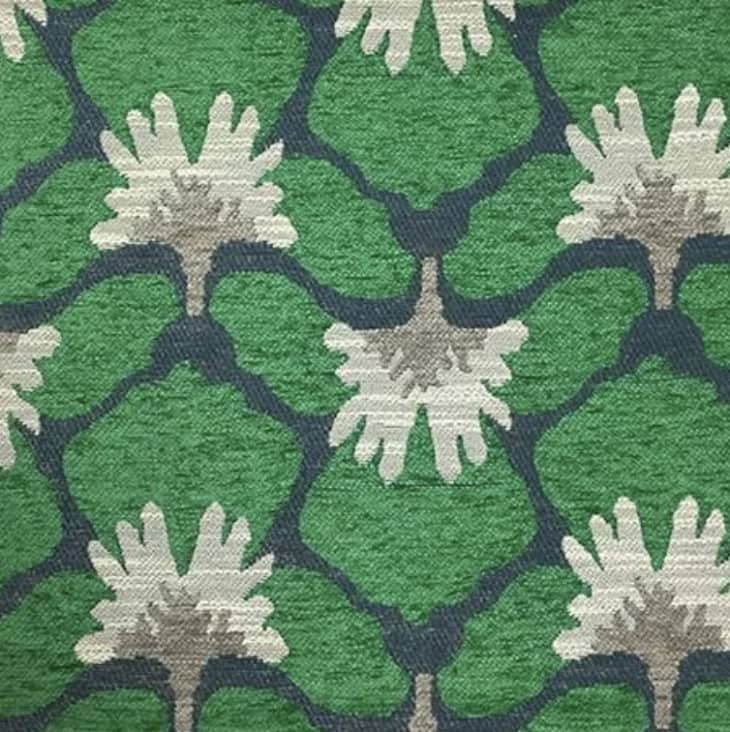 Perigold fabric in an emerald color