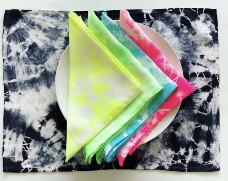 Neon Lace Company multicolor napkins
