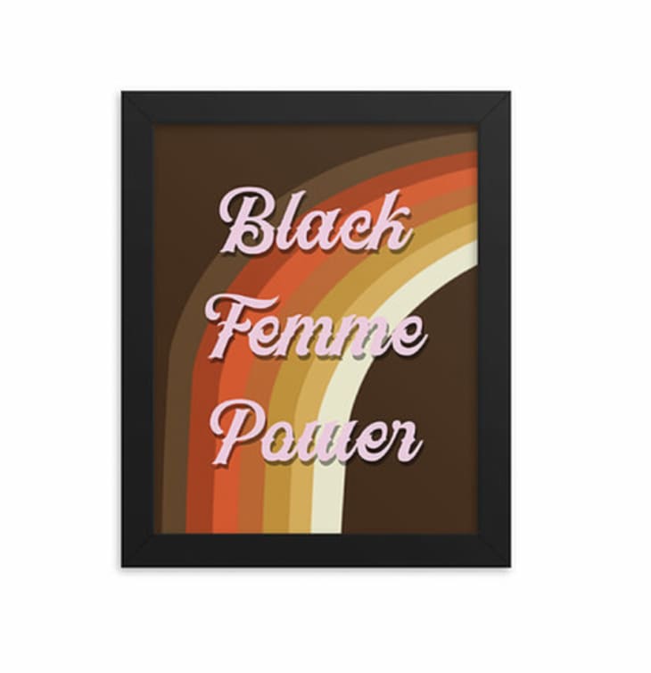 黑人女权海报