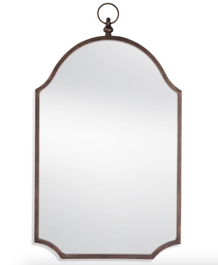 Mirror with a hook